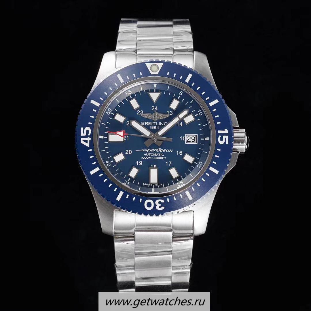 High Quality Breitling S*perocean 44 Special TF SS Blue Dial 2824