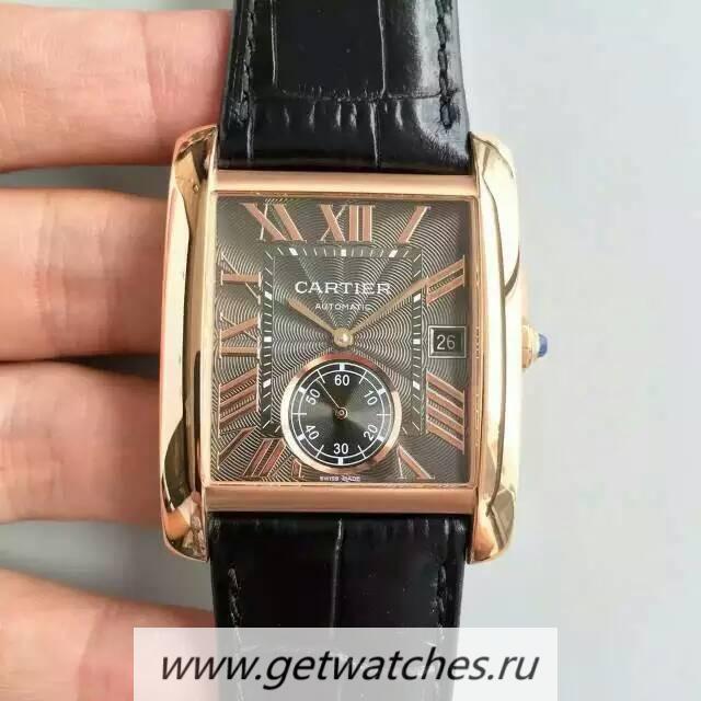 Replica Ca*t1er Tank MC WGTA0014 JF Rose Gold Grey Dial 1904MC