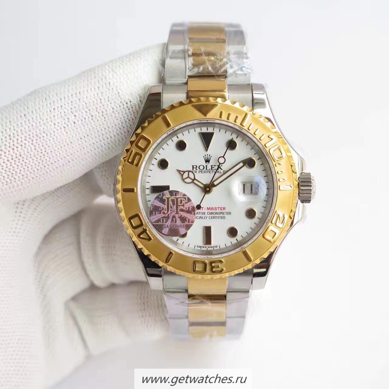 Shop R01ex Yacht-Master 40 116622 JF SS & Yellow Gold White Dial 2836