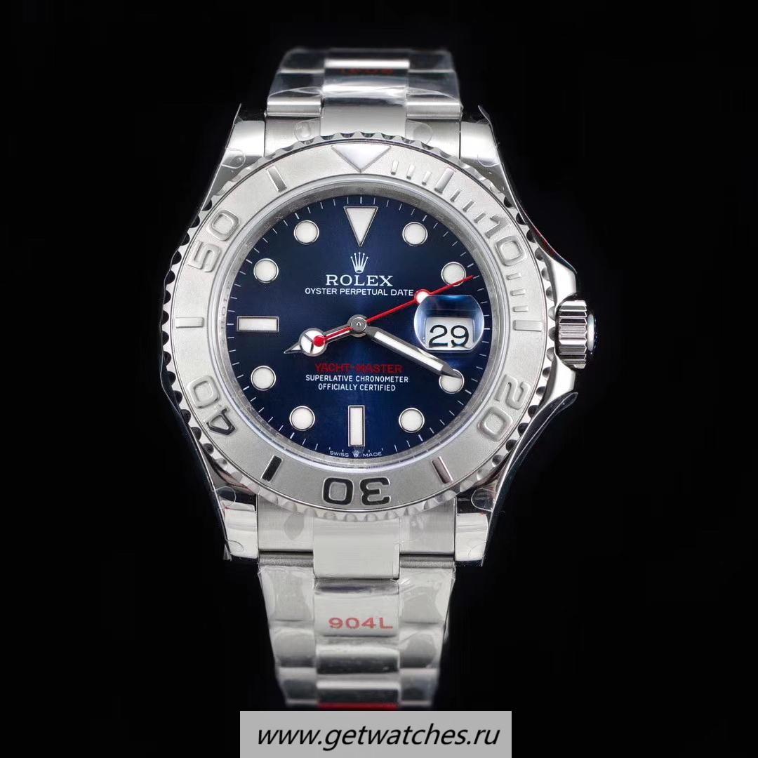 High Quality R01ex Yacht-Master 40 126622 2019 GMF SS 904L Blue Dial 3235